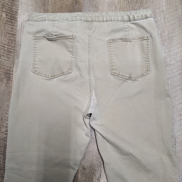 Asos Creamy Beige Skinny Jeans Women's Size 16 - Picture 6 of 11